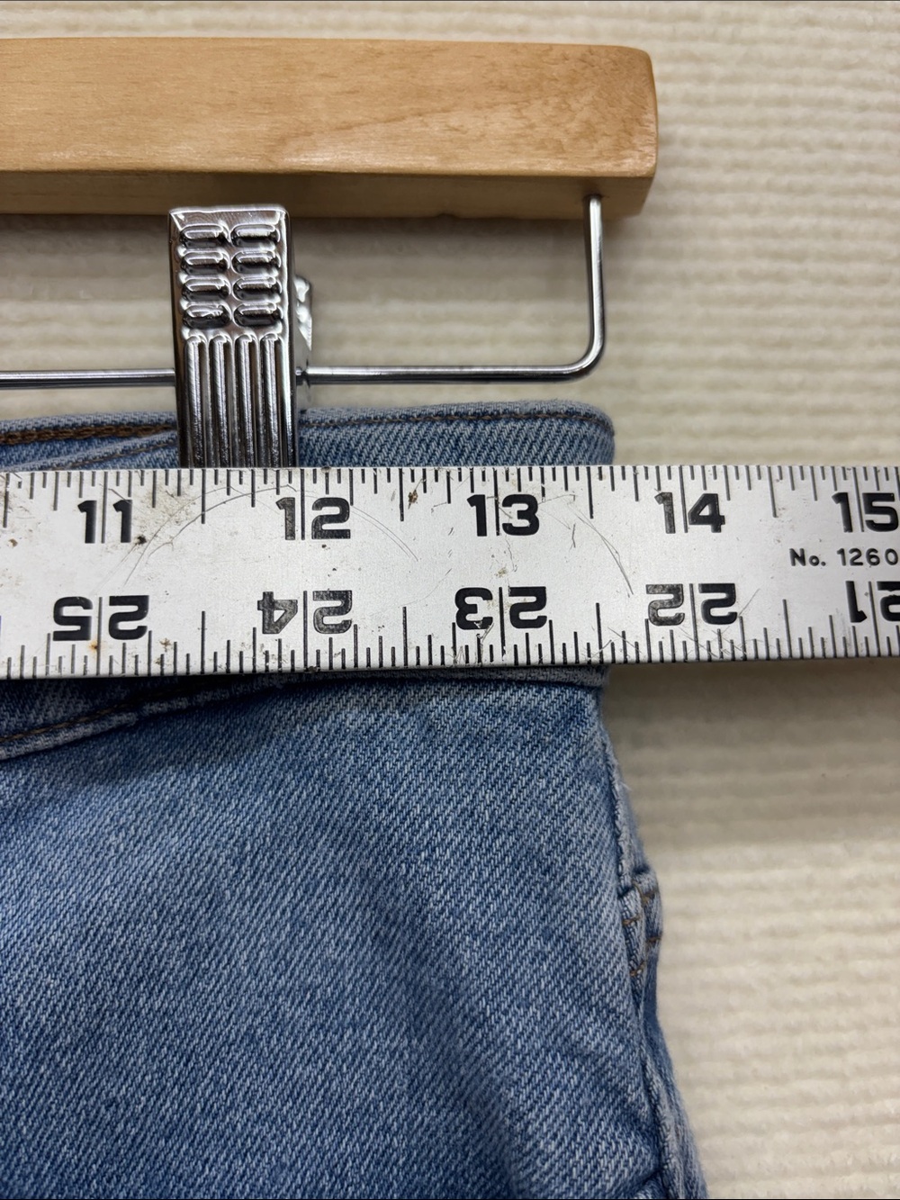 Madewell Classic the perfect vintage straight jean Blue Jeans 26 - Picture 2 of 7